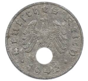 1 рейхспфенниг 1942 года J Германия