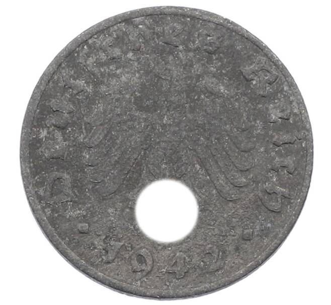 Монета 1 рейхспфенниг 1942 года D Германия (Артикул: K10-2698) — Фото №1