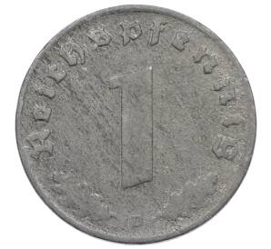 1 рейхспфенниг 1940 года D Германия — Фото №2