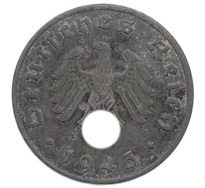 Монета 1 рейхспфенниг 1943 года A Германия (Артикул: K10-2707) — Фото №1