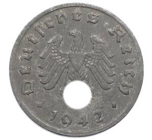 1 рейхспфенниг 1942 года A Германия