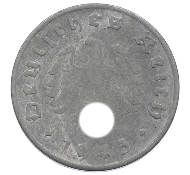 Монета 1 рейхспфенниг 1943 года G Германия (Артикул: K10-2722) — Фото №1