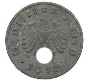 1 рейхспфенниг 1942 года A Германия