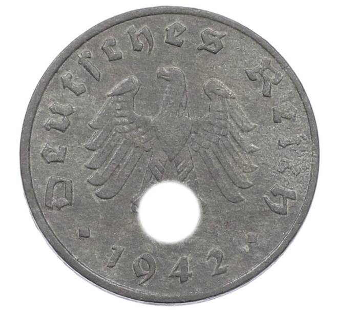 Монета 1 рейхспфенниг 1942 года D Германия (Артикул: K10-2725) — Фото №1