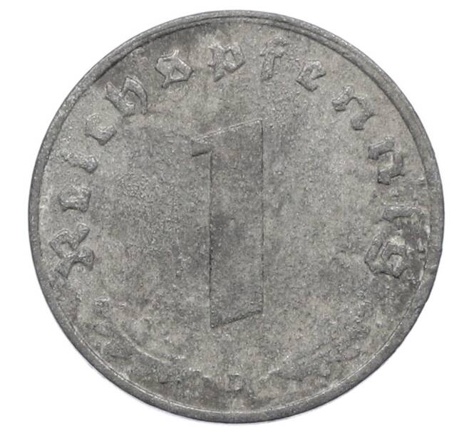 Монета 1 рейхспфенниг 1942 года D Германия (Артикул: K10-2725) — Фото №2
