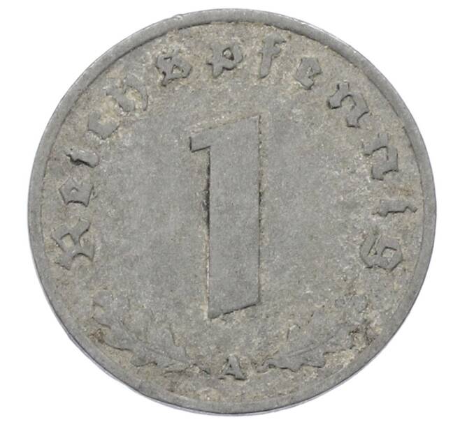 Монета 1 рейхспфенниг 1942 года A Германия (Артикул: K10-2726) — Фото №2