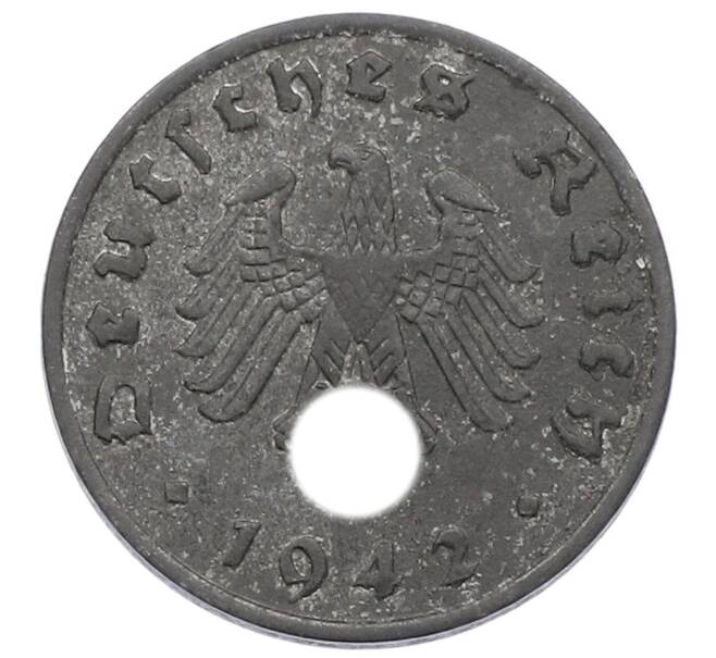 Монета 1 рейхспфенниг 1942 года A Германия (Артикул: K10-2728) — Фото №1
