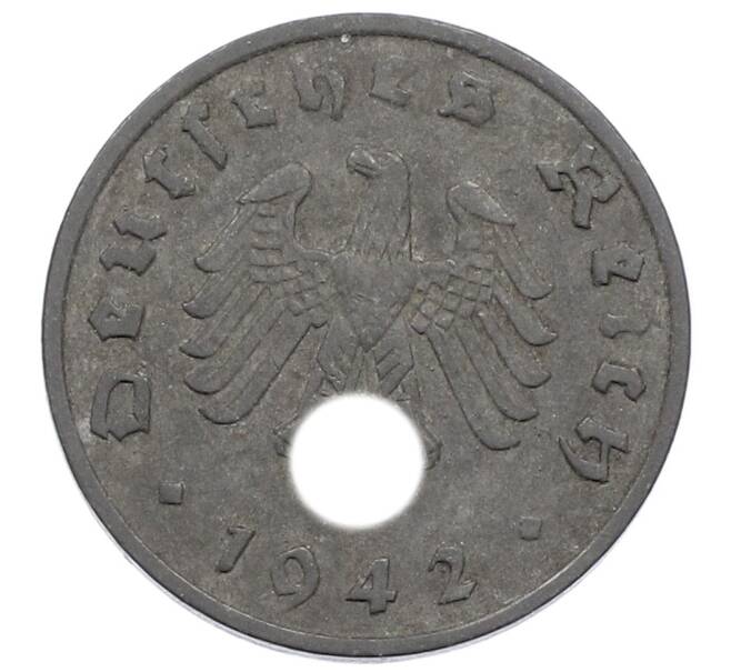 Монета 1 рейхспфенниг 1942 года A Германия (Артикул: K10-2733) — Фото №1