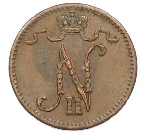 1 пенни 1915 года Русская Финляндия — Фото №2