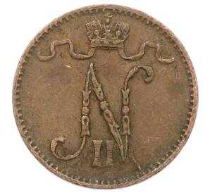 1 пенни 1915 года Русская Финляндия — Фото №2