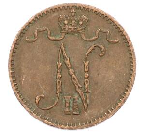 1 пенни 1914 года Русская Финляндия — Фото №2