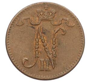 1 пенни 1916 года Русская Финляндия — Фото №2