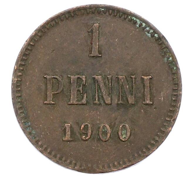 Монета 1 пенни 1900 года Русская Финляндия (Артикул: K10-2951) — Фото №1