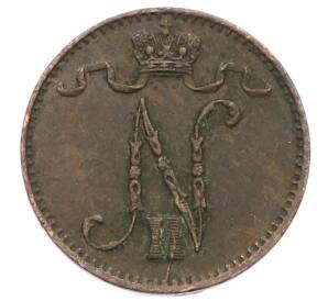 1 пенни 1900 года Русская Финляндия — Фото №2
