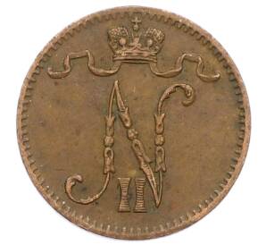 1 пенни 1912 года Русская Финляндия