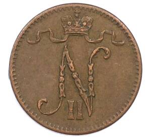 1 пенни 1916 года Русская Финляндия — Фото №2