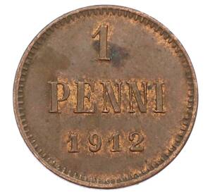 1 пенни 1912 года Русская Финляндия