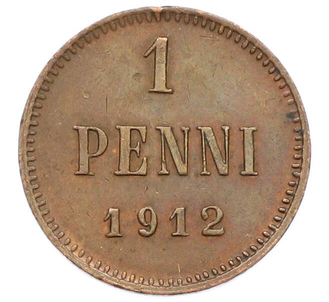 Монета 1 пенни 1912 года Русская Финляндия (Артикул: K10-2967) — Фото №1