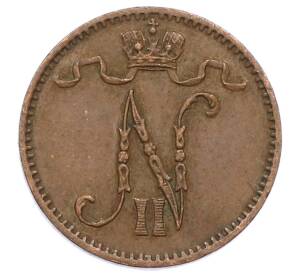 1 пенни 1914 года Русская Финляндия — Фото №2