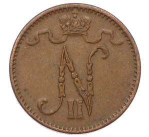 1 пенни 1914 года Русская Финляндия — Фото №2