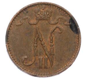 1 пенни 1915 года Русская Финляндия — Фото №2