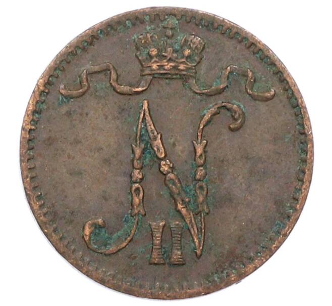 Монета 1 пенни 1912 года Русская Финляндия (Артикул: K10-2982) — Фото №2