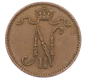 1 пенни 1914 года Русская Финляндия — Фото №2