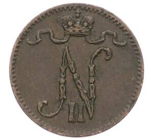 1 пенни 1900 года Русская Финляндия — Фото №2