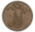 Монета 1 пенни 1915 года Русская Финляндия (Артикул: K10-2988) — Фото №2