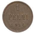 Монета 1 пенни 1914 года Русская Финляндия (Артикул: K10-2993) — Фото №1