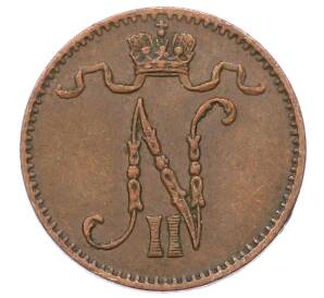 1 пенни 1909 года Русская Финляндия — Фото №2