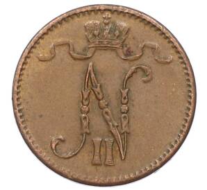 1 пенни 1914 года Русская Финляндия — Фото №2