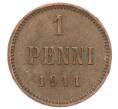 Монета 1 пенни 1911 года Русская Финляндия (Артикул: K10-3012) — Фото №1