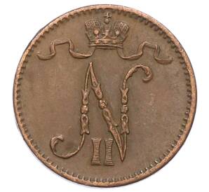 1 пенни 1911 года Русская Финляндия