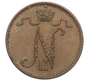 1 пенни 1914 года Русская Финляндия — Фото №2