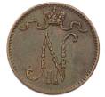 Монета 1 пенни 1912 года Русская Финляндия (Артикул: K10-3016) — Фото №2