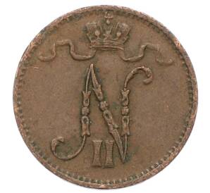 1 пенни 1915 года Русская Финляндия — Фото №2