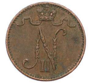 1 пенни 1907 года Русская Финляндия