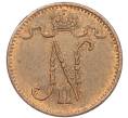 Монета 1 пенни 1915 года Русская Финляндия (Артикул: K10-3019) — Фото №2