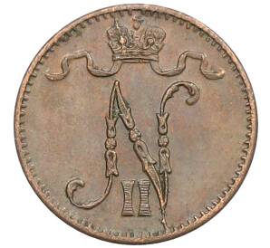 1 пенни 1915 года Русская Финляндия — Фото №2