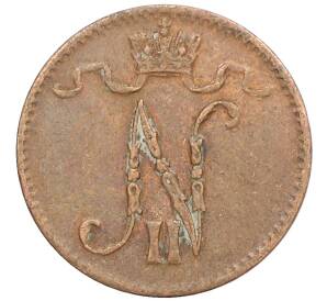 1 пенни 1915 года Русская Финляндия — Фото №2