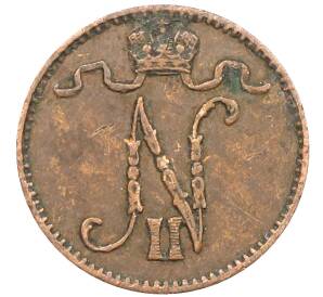 1 пенни 1907 года Русская Финляндия