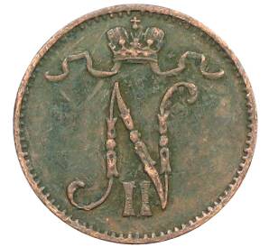 1 пенни 1909 года Русская Финляндия — Фото №2