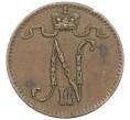 Монета 1 пенни 1900 года Русская Финляндия (Артикул: K10-3040) — Фото №2