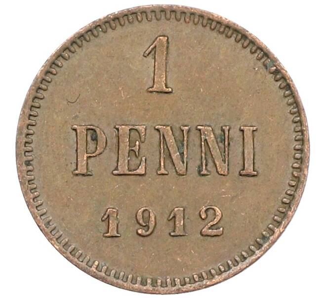 Монета 1 пенни 1912 года Русская Финляндия (Артикул: K10-3047) — Фото №1