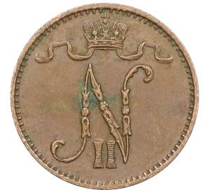 1 пенни 1914 года Русская Финляндия — Фото №2