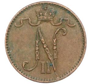 1 пенни 1915 года Русская Финляндия — Фото №2