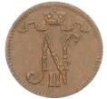 Монета 1 пенни 1916 года Русская Финляндия (Артикул: K10-3056) — Фото №2