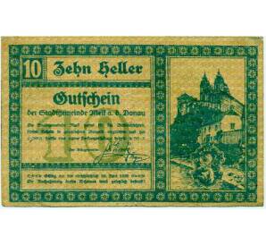 10 геллеров 1920 года Австрия — Мельк (Нотгельд) — Фото №1
