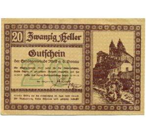 20 геллеров 1920 года Австрия — Мельк (Нотгельд) — Фото №1